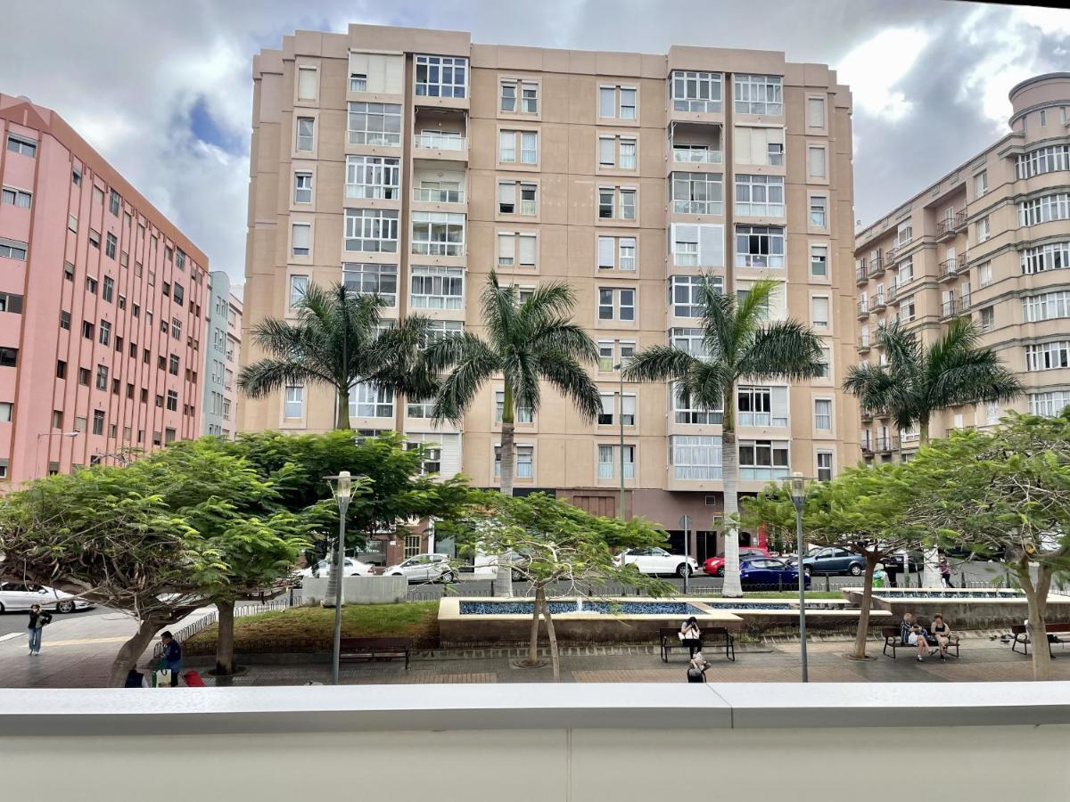 Homeforguest Apartamento Con Terraza Y Parking En Las Canteras Las Palmas de Gran Canaria Luaran gambar