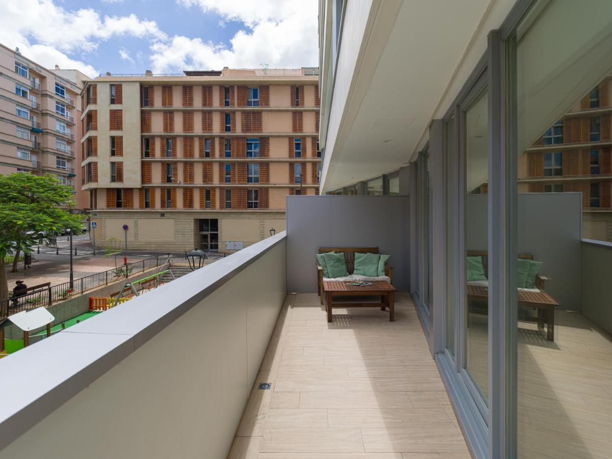 Homeforguest Apartamento Con Terraza Y Parking En Las Canteras Las Palmas de Gran Canaria Luaran gambar